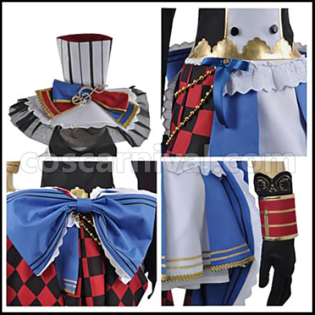 Love Live! SR Cafe Maid Edition Awakening After Eri Ayase Cosplay Costume coscarnival - Side Profile
