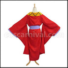Rurouni Kenshin Meiji Swordsman Romantic Story Yumi Komagata Cosplay Costume coscarnival - Back View