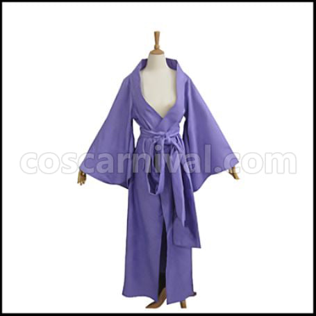 Rurouni Kenshin Meiji Swordsman Romantic Story Yumi Komagata Cosplay Costume coscarnival - Side Profile