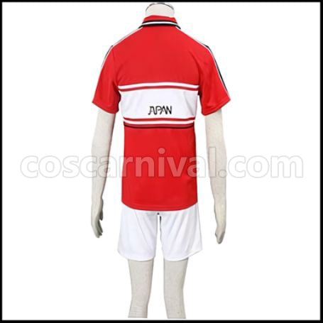 The New Prince of Tennis U-17 Tennis Wear Summer Cosplay Costume coscarnival - Back View