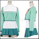 The New Prince of Tennis Seishun Academy Middle School Female Uniform Winter Cosplay Costume coscarnival - Back View