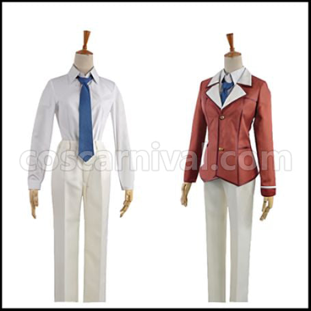 When Supernatural Battles Became Commonplace Jurai Andou Cosplay Costume coscarnival - Back View