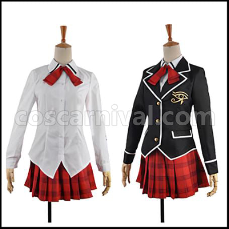 Trinity Seven: 7-nin no Masho Tsukai Royal Biblia Academy Uniform Cosplay Costume coscarnival - Back View