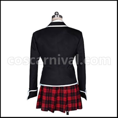Trinity Seven: 7-nin no Masho Tsukai Mira Yamana Uniform Cosplay Costume coscarnival - Detail Close-up