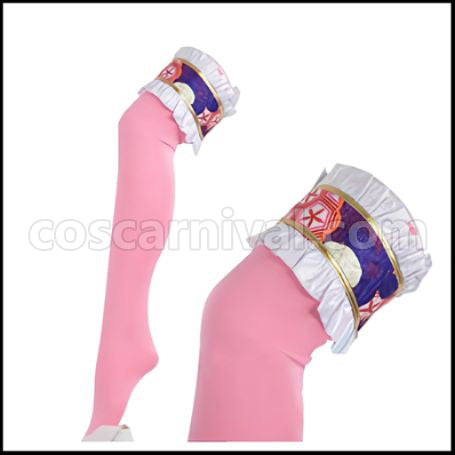 Love Live! SR August China Dress Edition After Awakening Nozomi Tojo Cosplay Costume coscarnival - Hem Detail