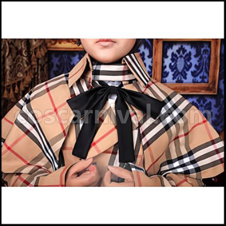 Black Butler Book of Murder Ciel Phantomhive Detective Outfit Cosplay Costume coscarnival - Collar Design