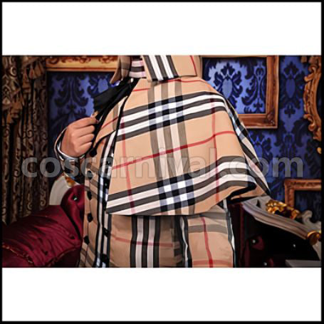 Black Butler Book of Murder Ciel Phantomhive Detective Outfit Cosplay Costume coscarnival - Cuff Style