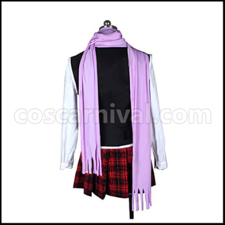 Trinity Seven: 7-nin no Masho Tsukai Levi Kazama Uniform Cosplay Costume coscarnival - Back View