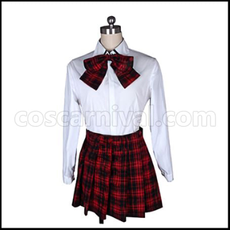 Trinity Seven: 7-nin no Masho Tsukai Levi Kazama Uniform Cosplay Costume coscarnival - Side Profile