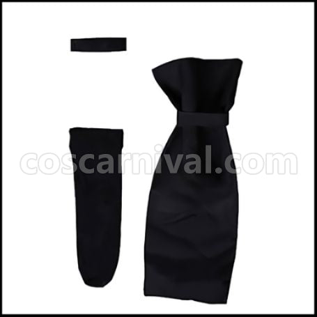 Trinity Seven: 7-nin no Masho Tsukai Levi Kazama Uniform Cosplay Costume coscarnival - Detail Close-up
