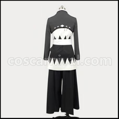 Hakuoki 2010 Calendar Saito Hajime Dark Gray Cosplay Costume coscarnival - Back View
