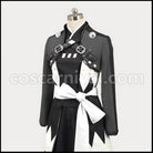 Hakuoki 2010 Calendar Saito Hajime Dark Gray Cosplay Costume coscarnival - Detail Close-up