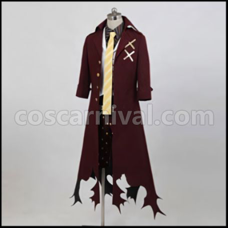 Blue Exorcist Amaimon Cosplay Costume coscarnival - Back View