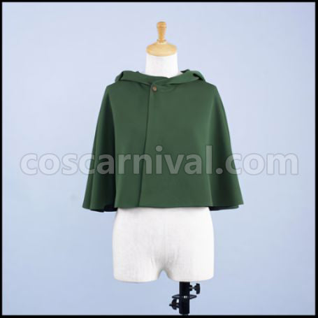 Attack on Titan Scout Regiment Mikasa Ackerman Cosplay Costume coscarnival - Front View