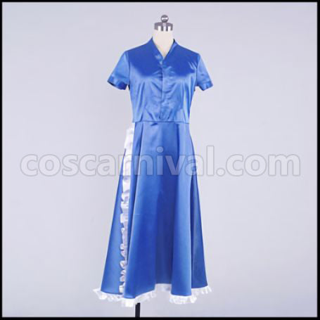 Unbreakable Machine-Doll Japanese Military Irori Cosplay Costume coscarnival - Side Profile