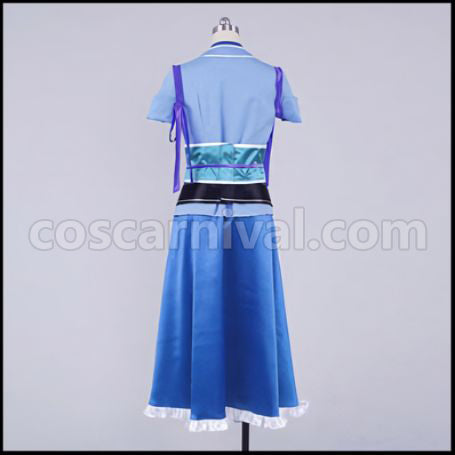 Unbreakable Machine-Doll Japanese Military Irori Cosplay Costume coscarnival - Material Texture