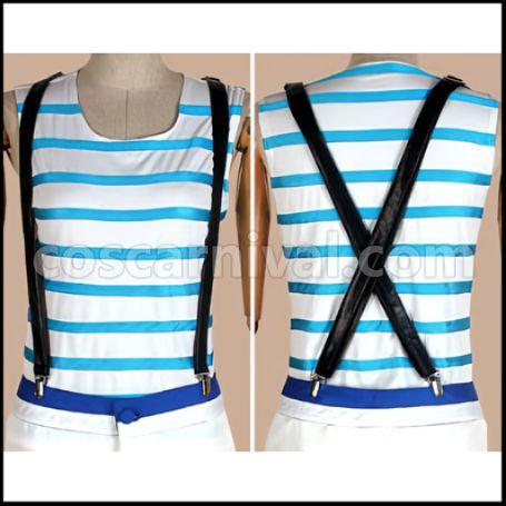 Free! Bessatsu spoon.2Di Sailor Suit Cosplay Costume coscarnival - Detail Close-up