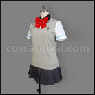 Free! Iwatobi High School Gou Matsuoka Summer Uniform Cosplay Costume coscarnival - Back View