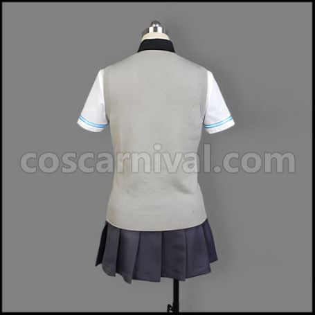 Free! Iwatobi High School Gou Matsuoka Summer Uniform Cosplay Costume coscarnival - Detail Close-up