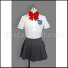 Free! Iwatobi High School Gou Matsuoka Summer Uniform Cosplay Costume coscarnival - Collar Design