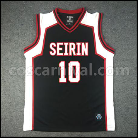 Kuroko's Basketball Seirin High School No. 10 Taiga Kagami Cosplay Costume coscarnival - Front View