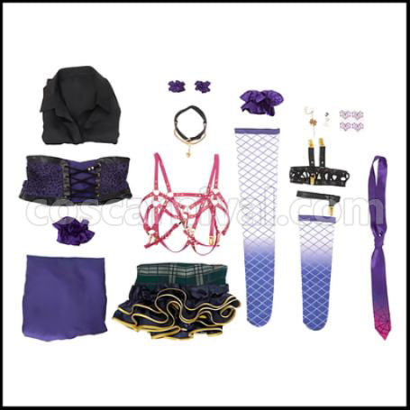 Nijisanji VTuber Meloco Kyoran Kyoran Cosplay Costume coscarnival - Pocket Design