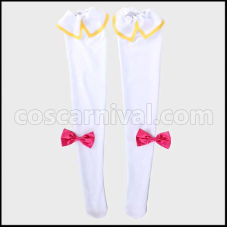 HappinessCharge PreCure! Megumi Aino/Cure Lovely Cosplay Costume coscarnival - Back View