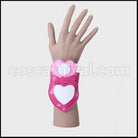HappinessCharge PreCure! Megumi Aino/Cure Lovely Cosplay Costume coscarnival - Collar Design