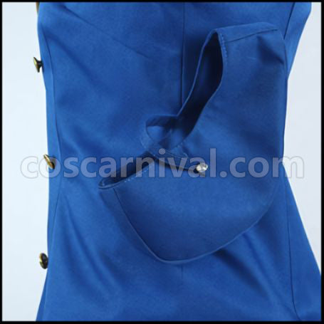 Attack on Titan Wings of Counterattack Online Mikasa Independent Duty Heavy Infantry Cosplay Costume coscarnival - Hem Detail