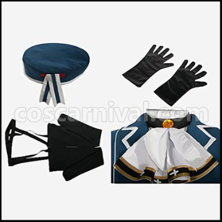Kantai Collection Takao Cosplay Costume coscarnival - Side Profile