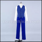 K Blue Clan Scepter 4 Cosplay Costume coscarnival - Back View