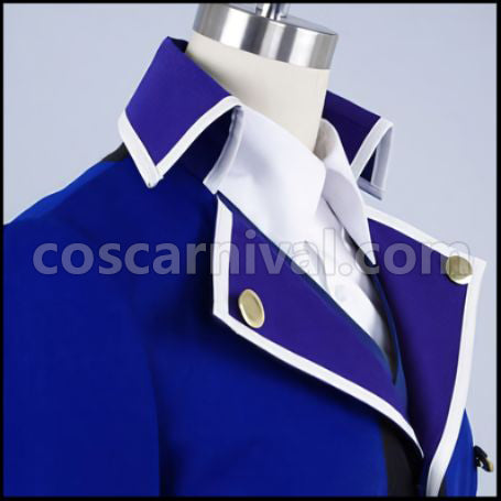 K Blue Clan Scepter 4 Cosplay Costume coscarnival - Detail Close-up