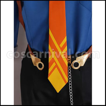 Tales of Xillia 2 Ludger Will Kresnik Cosplay Costume coscarnival - Collar Design