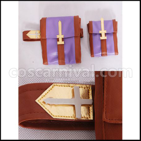 Tales of Xillia 2 Ludger Will Kresnik Cosplay Costume coscarnival - Hem Detail