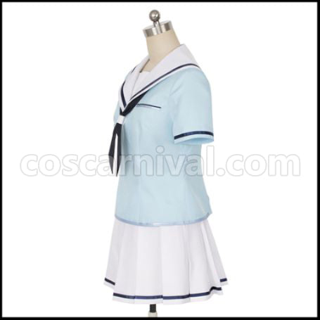 BanG Dream! Toyama Kasumi Cosplay Costume coscarnival - Side Profile