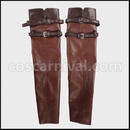 Attack on Titan Wings of Counterattack Online Captain Levi High-Speed Assault Armor Soldier Cosplay Costume coscarnival - Side Profile
