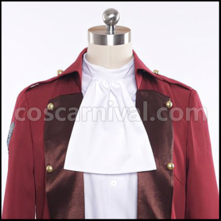 Attack on Titan Wings of Counterattack Online Captain Levi High-Speed Assault Armor Soldier Cosplay Costume coscarnival - Color and Pattern