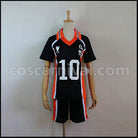 Haikyuu!! Shoyo Hinata Karasuno High School Volleyball Club Middle Blocker Uniform Cosplay Costume coscarnival - Front View