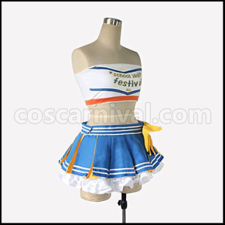 Love Live! School Idol Festival Paradise Live Eri Ayase Cosplay Costume coscarnival - Back View