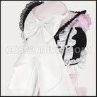 Black Butler Ciel Lady's Ball Gown Cosplay Costume coscarnival - Cuff Style