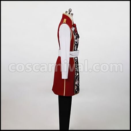 Hakuoki: Demon of the Fleeting Blossom Chizuru Yukimura Official Version Cosplay Costume coscarnival - Back View