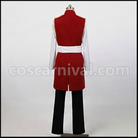 Hakuoki: Demon of the Fleeting Blossom Chizuru Yukimura Official Version Cosplay Costume coscarnival - Side Profile