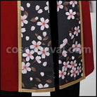 Hakuoki: Demon of the Fleeting Blossom Chizuru Yukimura Official Version Cosplay Costume coscarnival - Material Texture