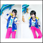 Free! Ending Haruka Nanase Cosplay Costume coscarnival - Back View