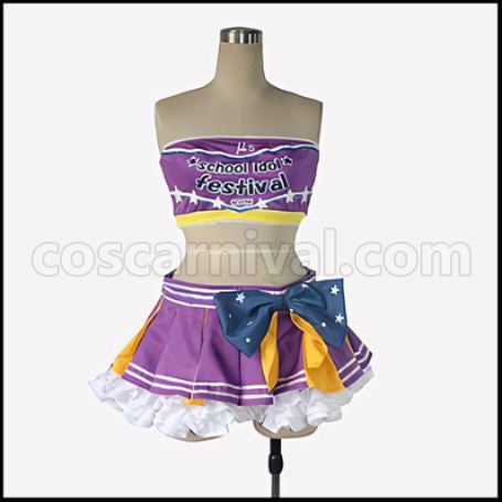 Love Live! School Idol Festival Paradise Live Nozomi Tojo Cosplay Costume coscarnival - Front View