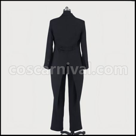 Black Butler Sebastian Butler Outfit Cosplay Costume coscarnival - Side Profile