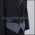 Black Butler Sebastian Butler Outfit Cosplay Costume coscarnival - Material Texture