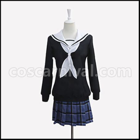 Hanayamata Yuhihama Academy Middle School Naru Sekiya Cosplay Costume coscarnival - Front View