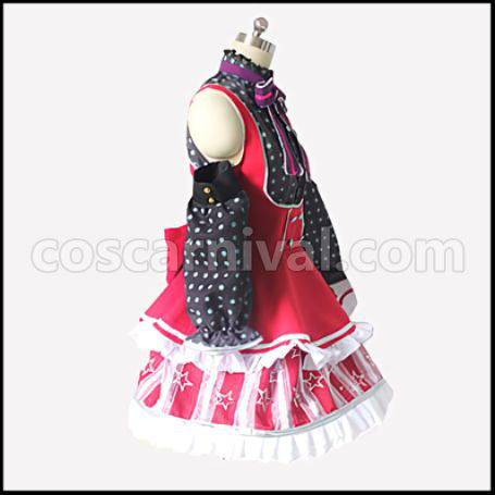 Love Live! SR November Apron Edition Awakening After Maki Nishikino Cosplay Costume coscarnival - Back View