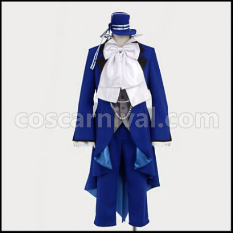 Black Butler Ciel Episode 3 Outfit Cosplay Costume coscarnival - Front View